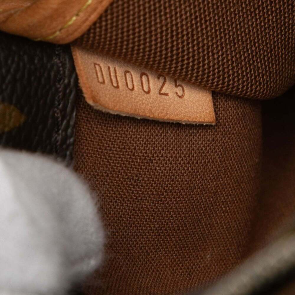 LOUIS VUITTON Authentic Brown Monogram Leather Shoulder Bag - Picture 6 of 6